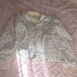 Womens Quilt Bomber Coat